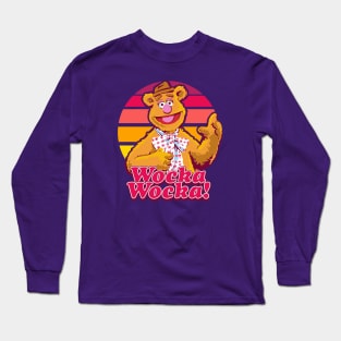 Wocka Wocka Fozzie Bear Muppets Long Sleeve T-Shirt